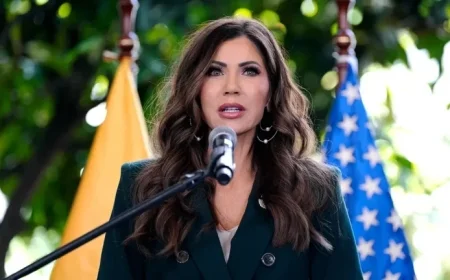 Noem Urges Complete Travel Ban on Nations Flooding US with Immigrants