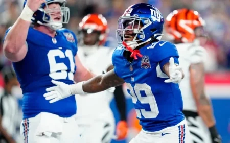 Giants RB Tyrone Tracy Injury Update: Week 13 Status Revealed