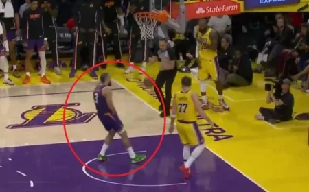 Dillon Brooks Provokes LeBron James in On-Court Showdown