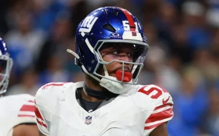 Abdul Carter Benched Again, Misses First Quarter Monday Night