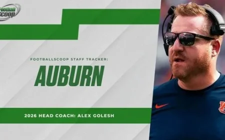 2025-26 Auburn Staff Updates