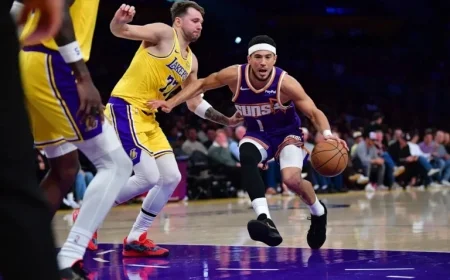 Devin Booker Exits Lakers Game Early Due to Groin Injury