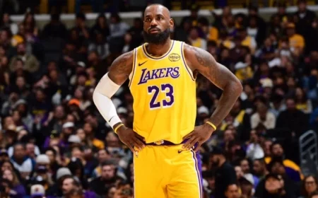 LeBron Falls Short as Suns Break Lakers’ Streak, Overcoming Luka’s 38
