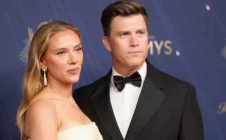 Scarlett Johansson Reveals Why She Left Colin Jost on First Date