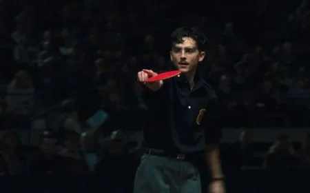 Timothée Chalamet Shines in Fresh, Funny, Exhilarating Ping-Pong Comedy