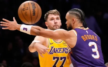 Luka Doncic Blames 9 Turnovers for Lakers’ Loss to Suns