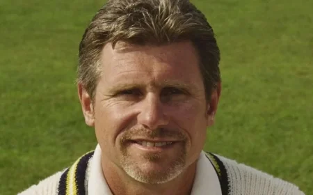 England Cricket Legend Robin Smith Dies at 62 After Health Struggle