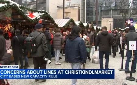 Chicago Eases Capacity Limits for 2025 Christkindlmarket, Vendors Worry Over Sales