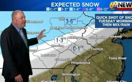 Matt Broderick Delivers 6 a.m. Weather Forecast