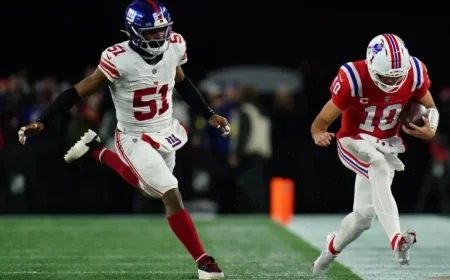 Abdul Carter’s Bench Controversy Sparks Tension with Giants Teammate