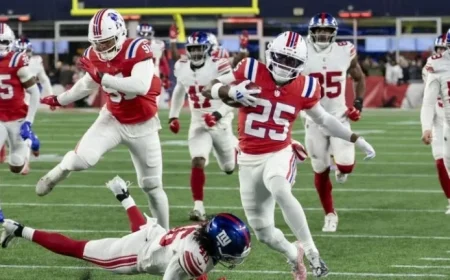 Patriots Defeat Giants, Extend NFL-Leading Streak to 10 Games