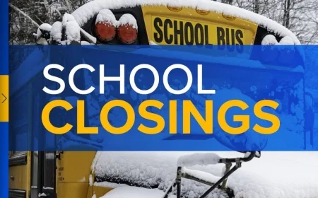 School closings and delays today (Dec. 2, 2025): Wintry mix triggers two-hour delays across the Mid-Atlantic; scattered closures from New England to the Midwest