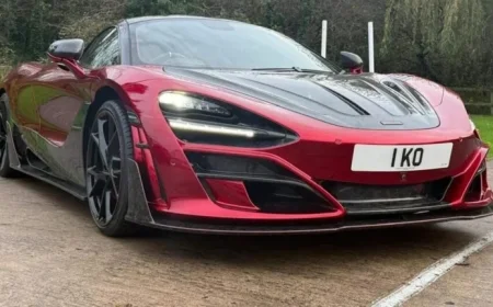 Chris Eubank Jr’s Unique McLaren Listed for Sale at £525k with Custom Plate