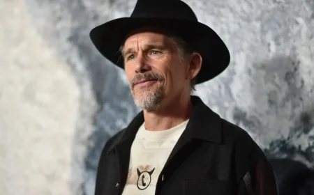 Ethan Hawke and Son Levon Pay Heartfelt Tribute to Tom Stoppard