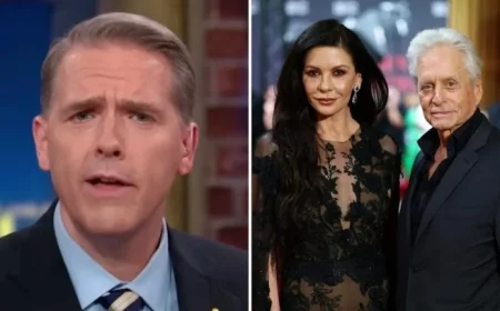 Scott Jennings Issues Strong Rebuttal to Michael Douglas, Catherine Zeta-Jones Criticism