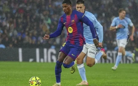 Barça Uncertain About Rashford’s Future