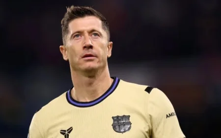 Decision Made on Lewandowski! Barcelona’s Lineup Announced for Major Clash