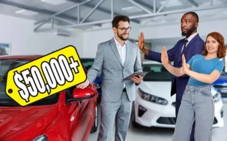 Sticker Shock Triggers Buyer Revolt Against $50K Car Prices