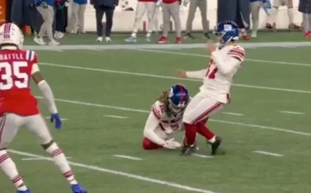 Younghoe Koo’s Unusual Miss Costs Giants Crucial Field Goal