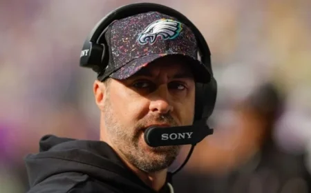 Eagles OC’s Home Vandalized Following Bears Defeat