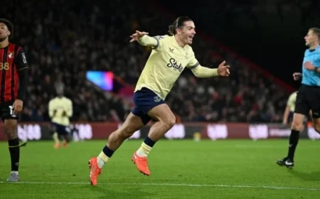 Dominant Everton Star Shines with 9/10 Rating Despite Grealish’s Winner