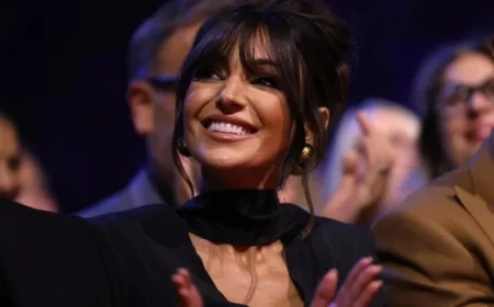 Michelle Keegan’s Festive Decor Evokes a Hallmark Christmas Film Charm