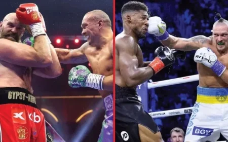 Usyk Foresees Joshua vs. Fury Heavyweight Showdown Plans Underway