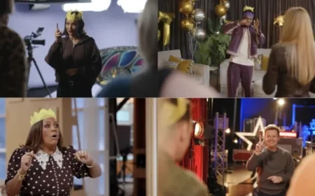 ITV Stars Celebrate Christmas with 400 Free Films and Festive Charades