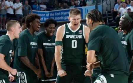 Michigan State Hosts Iowa in Big Ten Opener at Breslin Center