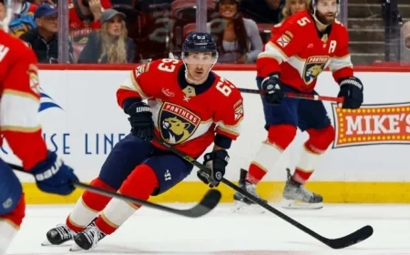 Marchand, Panthers Host Maple Leafs in Thrilling NHL Face-Off