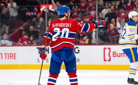 Habs Praise Slafkovský for Exceptional Agility and Impact