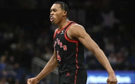 Scottie Barnes Wins Eastern Conference Defensive Player of the Month