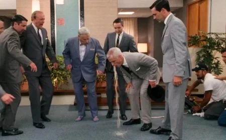 Tech Crew Spotted in Roger Sterling’s Vomit Scene