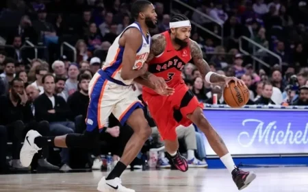 Mikal Bridges Dominates Brandon Ingram in Knicks’ Triumph Over Raptors