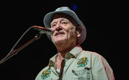 Bill Murray Joins Blues Rock Band at 75