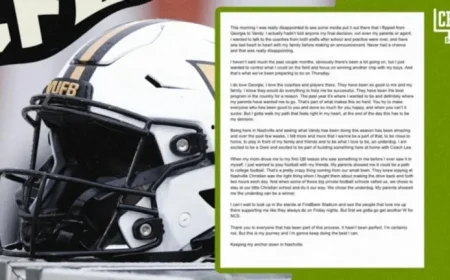 Top 2026 QB Jared Curtis Chooses Vanderbilt Over Georgia Commitment