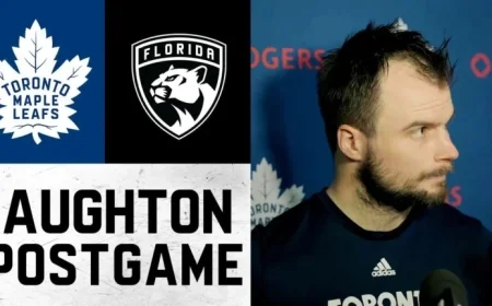 Scott Laughton Discusses Game Against Florida Panthers on Dec 2, 2025