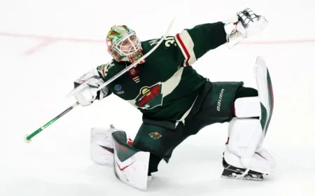 Wallstedt Named NHL Rookie of the Month for November