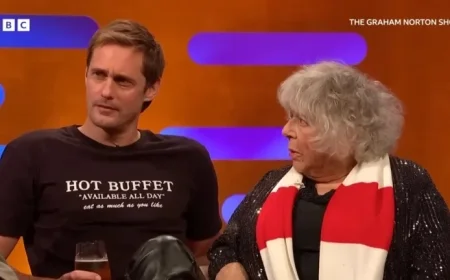 Miriam Margolyes Questions Alexander Skarsgård About His Sexual Orientation