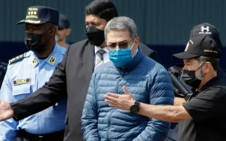 Trump-Pardoned Honduran Ex-President Freed from U.S. Prison for Drug Trafficking