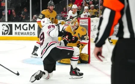 Blackhawks vs Golden Knights: Lineup Preview and Viewing Info for Game 26