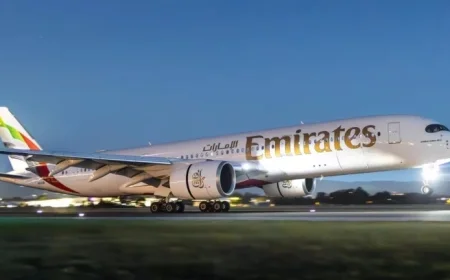 Emirates Unveils Luxurious New Aircraft in Australian City