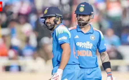 Virat Kohli Snubs Gambhir; Chats with Rohit Sharma Before Raipur ODI
