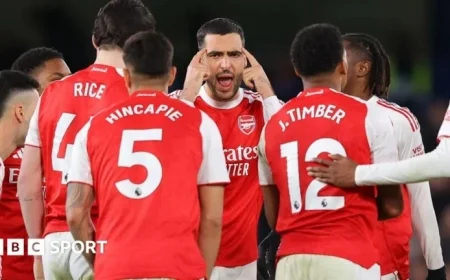 Chelsea Draws 1-1 Against Arsenal Despite Caicedo’s Red Card
