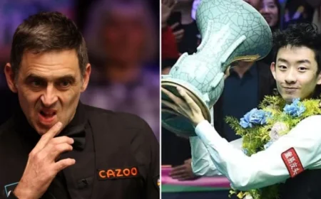 Ronnie O’Sullivan Guides Wu Yize to a Breakthrough Title Victory