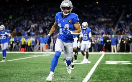 Amon-Ra St. Brown Misses Second Lions, Cowboys Practice Due to Injury