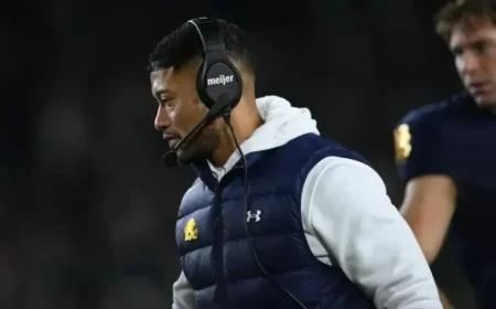 Giants’ Interest in Marcus Freeman is ‘Humbling,’ Says Notre Dame Coach