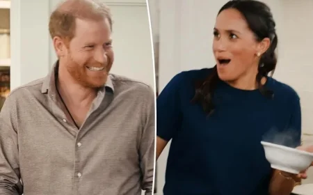 Prince Harry Playfully Critiques Meghan Markle’s Cooking in Holiday Special