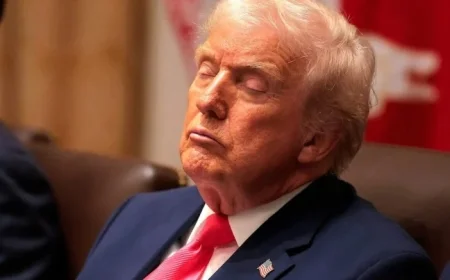 Donald Trump, 79, Spotted Nodding Off During Cabinet Meeting