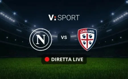 Napoli vs Cagliari: Official Lineups and Live Match Commentary